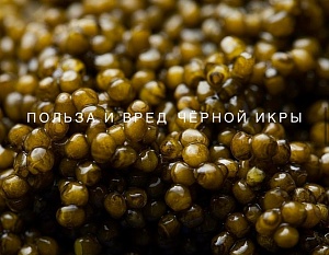 ВРЕД И ПОЛЬЗА ЧЁРНОЙ ИКРЫ